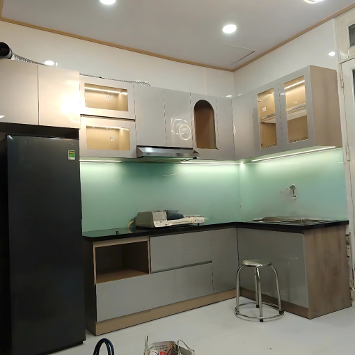 Tủ bếp nhựa Acrylic BDL12