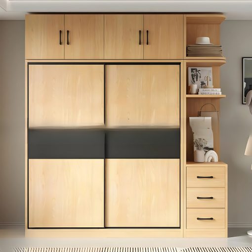 Tủ Quần Áo Cửa Lùa Kiểu Dáng Hiện Đại Thời Thượng - TAL100