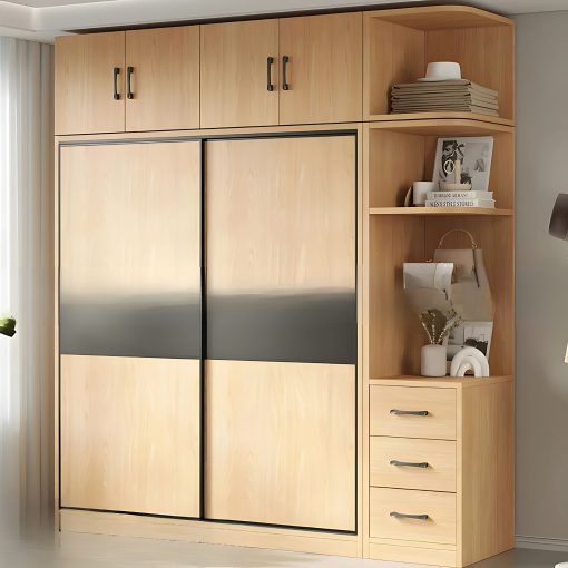 Tủ Quần Áo Cửa Lùa Kiểu Dáng Hiện Đại Thời Thượng - TAL100 - Hình ảnh 2