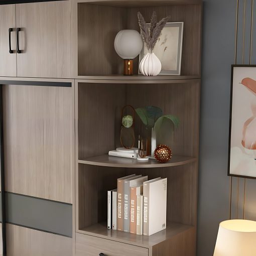 Tủ Quần Áo Cửa Lùa Tone Be Bền Bỉ Với Thời Gian - TAL096 - Hình ảnh 5