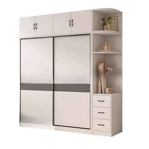Tủ Quần Áo Cửa Lùa Hai Cánh Kích Cỡ Lớn Tiện Dụng - TAL093 - Hình ảnh 2