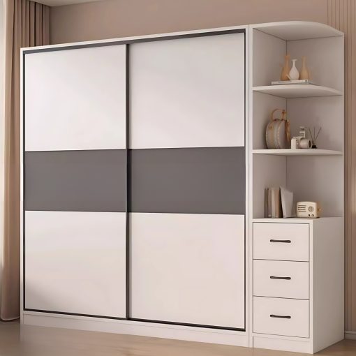 Tủ Quần Áo Cửa Lùa Hai Cánh Kích Cỡ Lớn Tiện Dụng - TAL093 - Hình ảnh 5